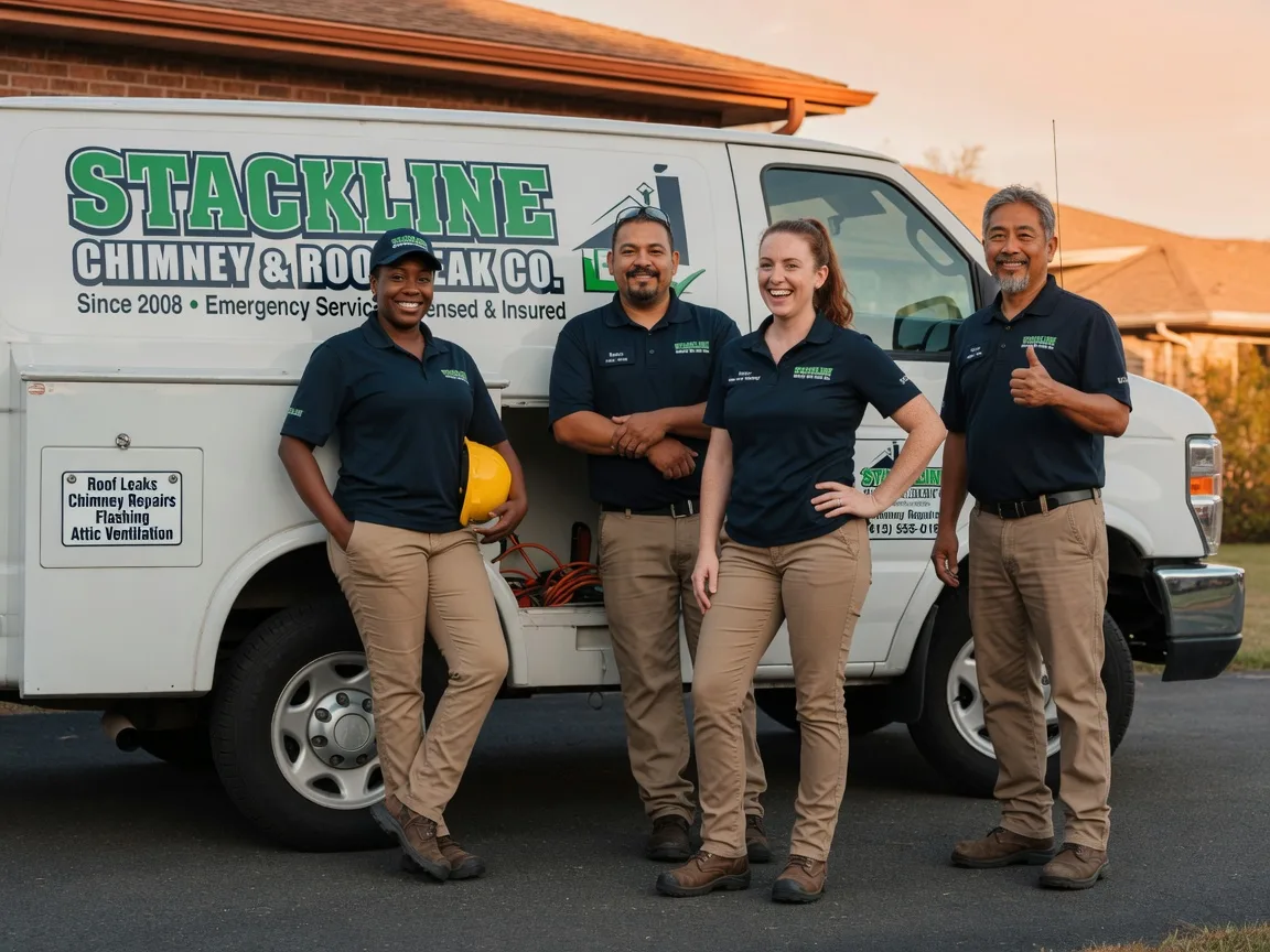 Chimney flashing repair company in Sheldon, SC